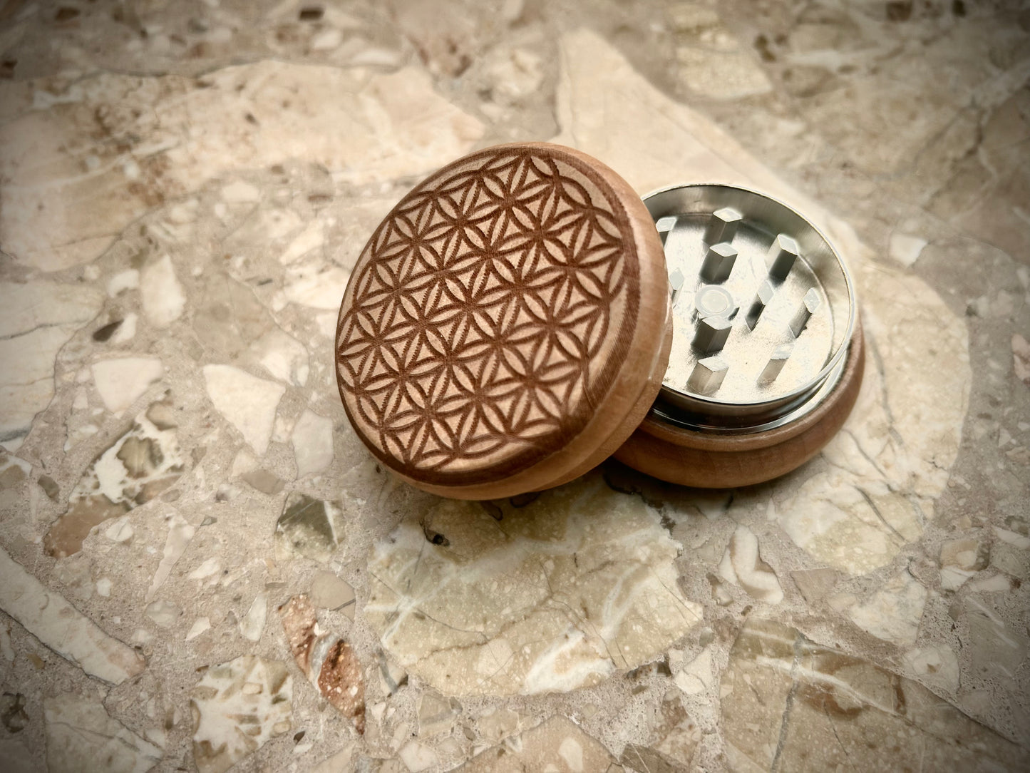 2-lagiger Gewürzmühle aus Holz