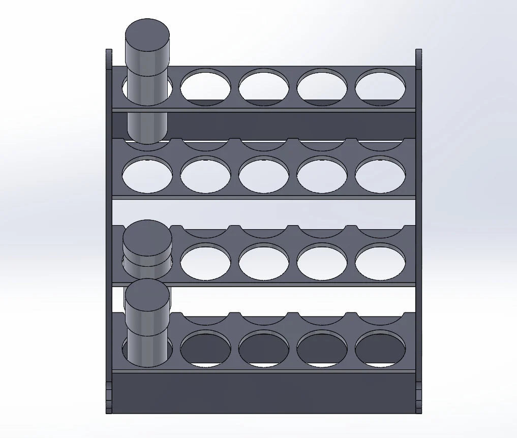 Gewürzregal Holz - Digital Download File -Dateien für Laserschnitter, svg, dxf, Laser cut Template, Laser cut Projekt, Vorlagen Schnittplan